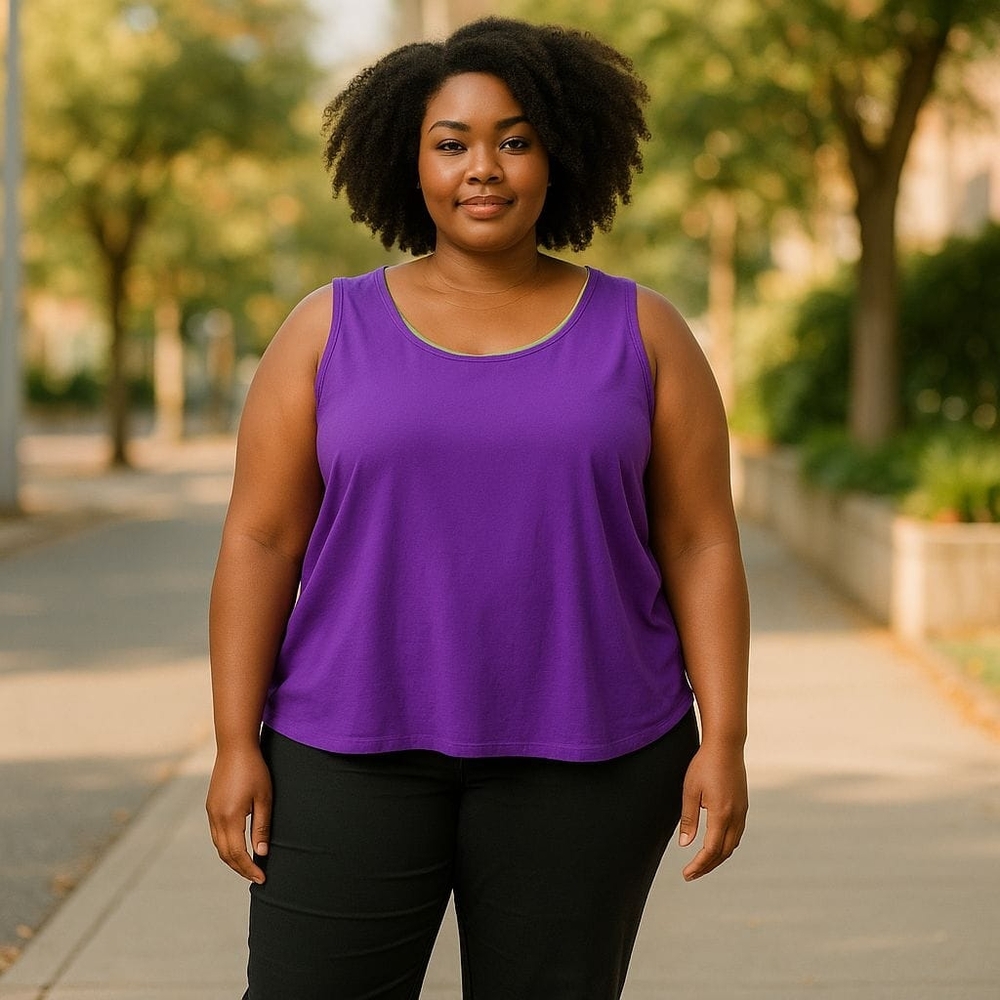 Purple Women's Top